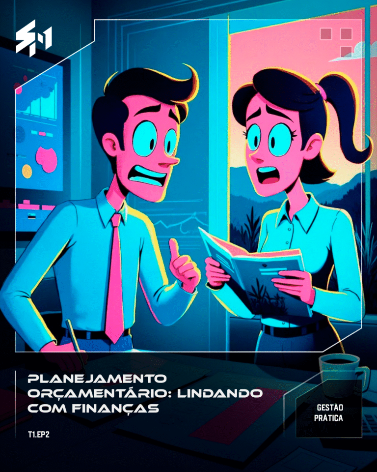 Trabalhadores lidando com finanças desorganizadas